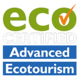 Eco certified advanced ecotourism